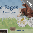 Webshop 'au buron du fages' - www.auburondufages.fr - webshop produit de Cantal